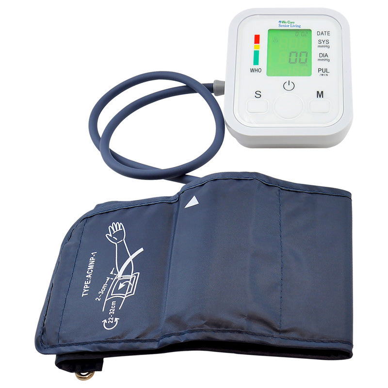 Monitor Automático de Presión Arterial - Para Brazo - Pantalla de 3 Colores